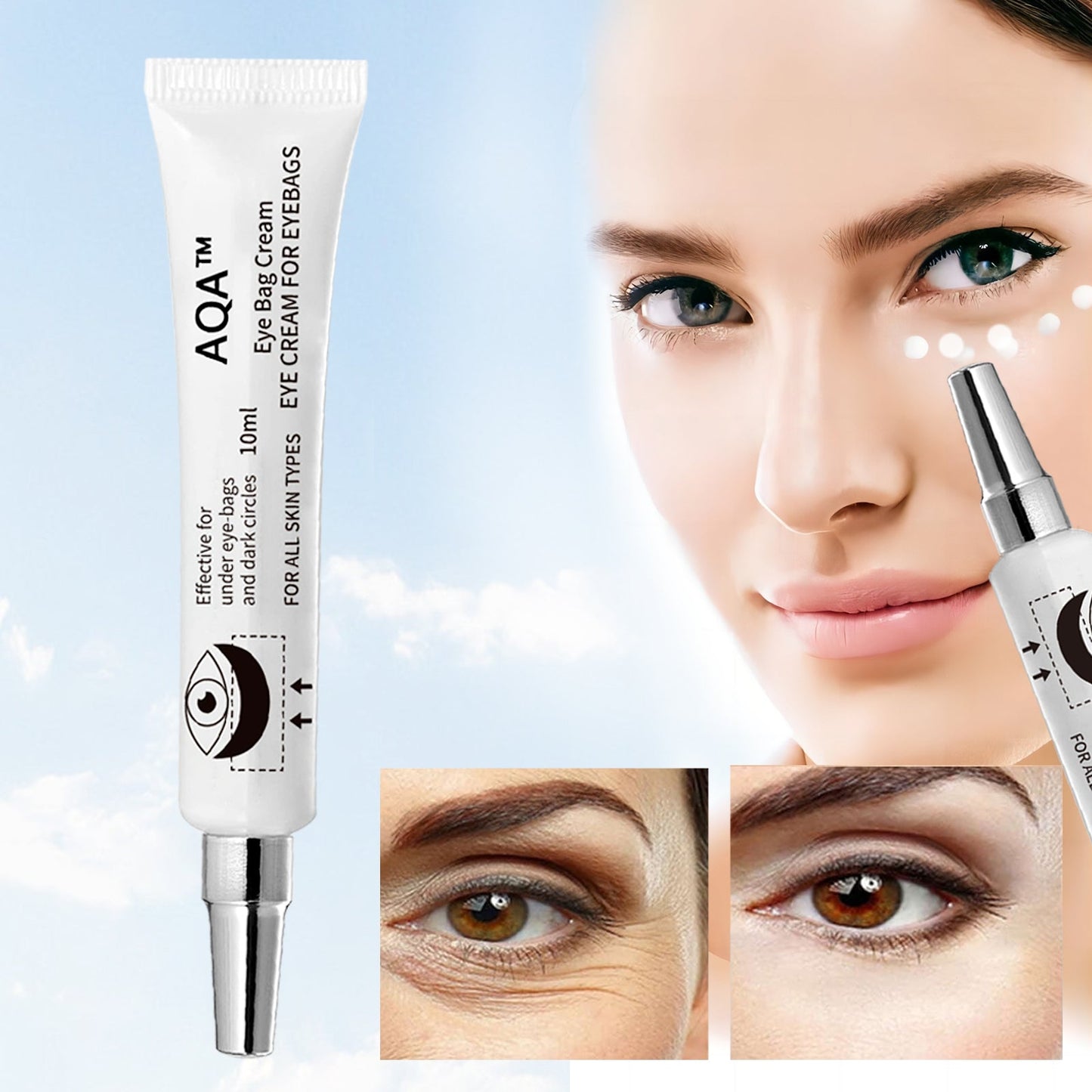 ✨𝐋𝐚𝐬𝐭 𝐃𝐚𝐲 𝐃𝐢𝐬𝐜𝐨𝐮𝐧𝐭: 87% 𝐎𝐅𝐅🌸 AQA™ EyeBag Treatment Cream