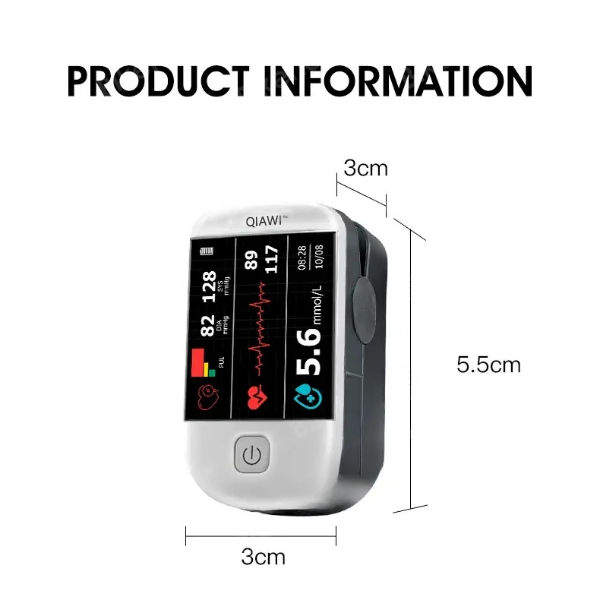 QIAWI ™ Non-Invasive Laser Blood Glucose Meters