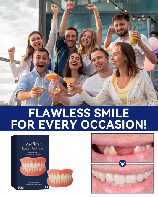 Official Store | Vaxflite™Advanced Full Denture Set 🦷obtained American Dental Association (ADA) certification✅