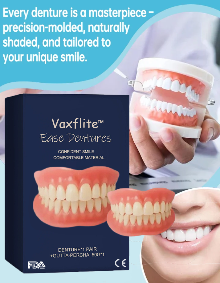 Official Store | Vaxflite™Advanced Full Denture Set 🦷obtained American Dental Association (ADA) certification✅