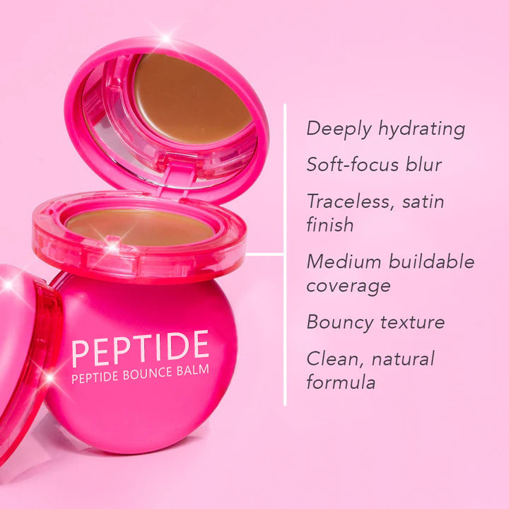 Peptide Bounce Balm Foundation– Silky Smooth Touch for Your Skin💄