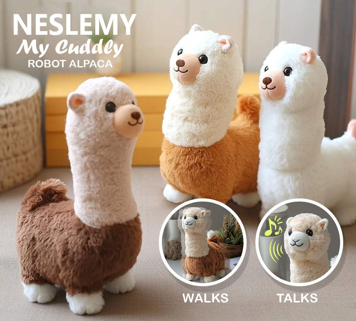 🦙NESLEMY- This Cuddly Robot Alpaca Will Steal Your Heart! 🦙💖